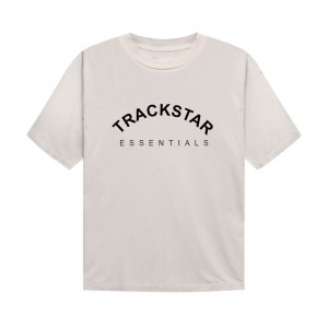 Camiseta Essentials Trackstar Classic Beige | 63GLVWCFO