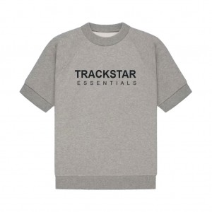 Camiseta Essentials Trackstar Grays Gray | 12YZWMNHL