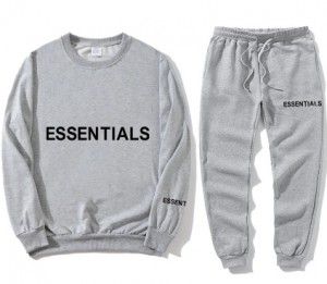 Chandals Essentials Essentials Logo Gris | 60WNTHIQR