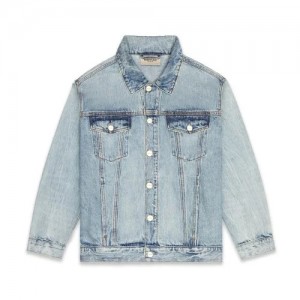 Chaquetas Essentials Fear of God Denim Azules | 14VFJCTOD