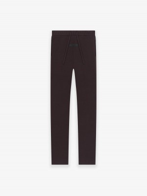 Pantalon Deportivo Essentials Lounge Mujer Plum | 69PKRXDIV