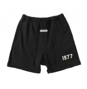 Short Essentials 8th Colección 1977 Flocking Letter Negras | 69KGARIVP