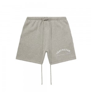 Short Essentials Trackstar Algodon Gray | 20NVSJAPT