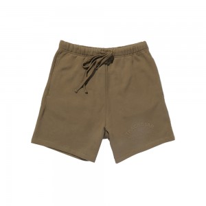 Short Essentials Trackstar London Relaxed Marrones Oscuro | 93WKYEBND