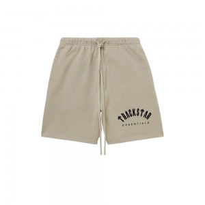 Short Essentials Trackstar London logo Printed Brown/Black | 37VKIEGXQ