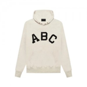 Sudadera con Capucha Essentials Fear of God ABC Blancas | 15TFZGXVY