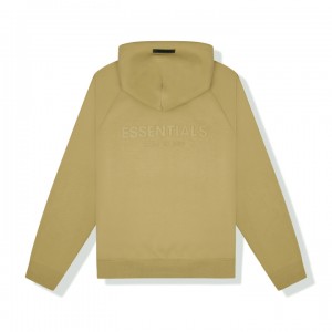 Sudadera con Capucha Essentials Fear of God Amber Marrones | 04CNTDILO