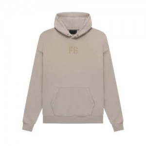 Sudadera con Capucha Essentials Fear of God FG Gris | 82BWJGYKA