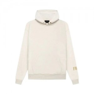 Sudadera con Capucha Essentials Fear of God FG7C Blancas | 74BDPKQFI