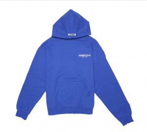 Sudadera con Capucha Essentials Fear of God x TMC Crenshaw Azules | 56TJXGHSV