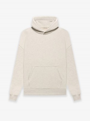 Sudadera con Capucha Essentials Fleece Warm Heather Oatmeal | 50ZSQTFCL