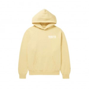 Sudadera con Capucha Essentials Trackstar Premium Amarillo | 07JURCIVA