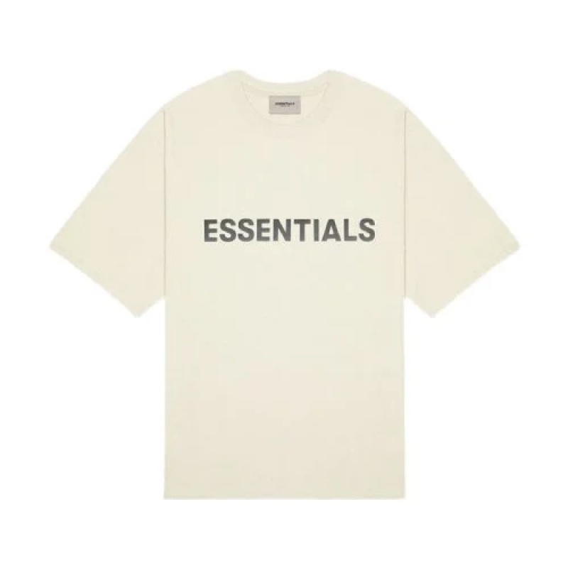 Camiseta Essentials Fear of God Boxy Blancas | 47DAILBST