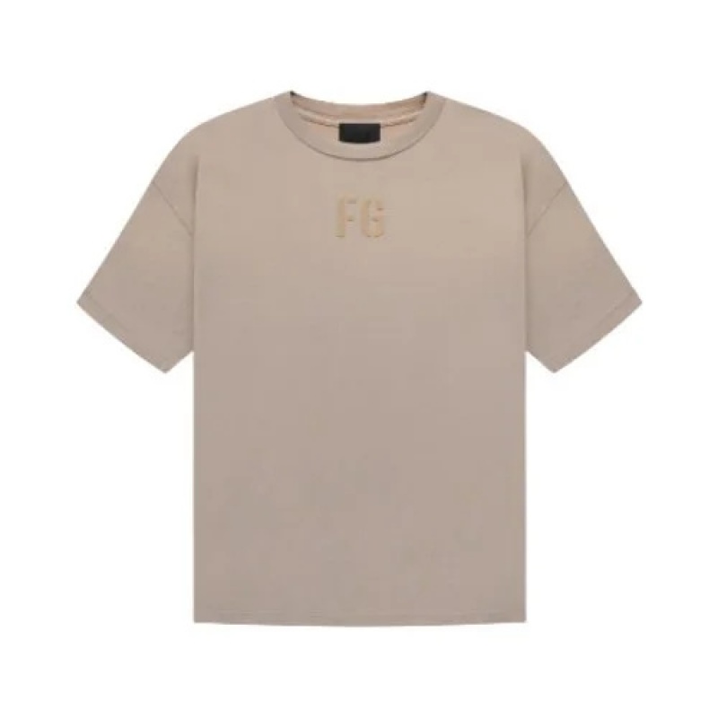 Camiseta Essentials Fear of God FG Tee Gray | 12AQEOSZW