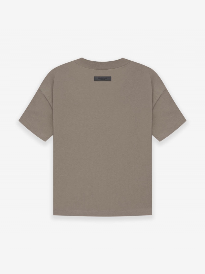 Camiseta Essentials Fear of God Gray | 46FMCYAHK