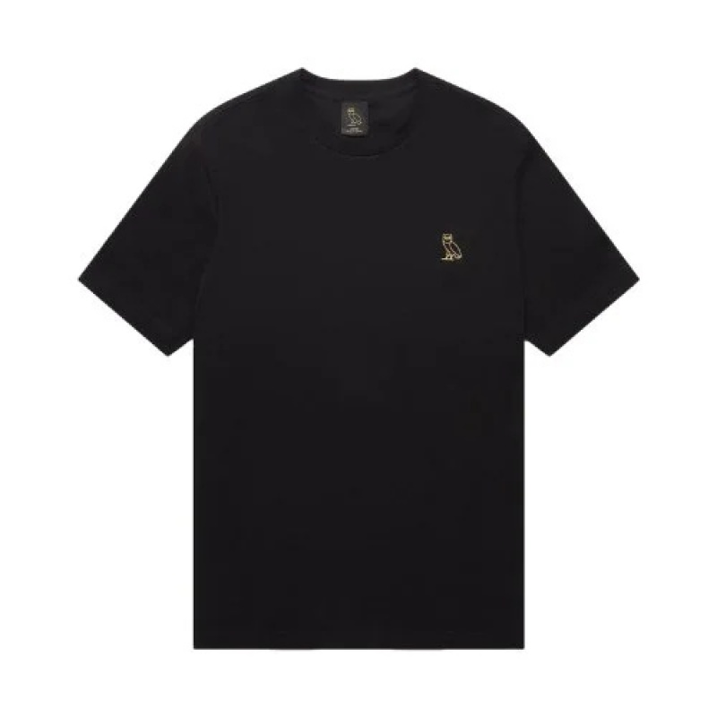 Camiseta Essentials Fear of God OVO Negras | 46MKPZAQJ