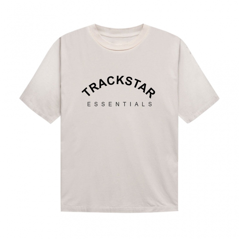 Camiseta Essentials Trackstar Classic Beige | 63GLVWCFO