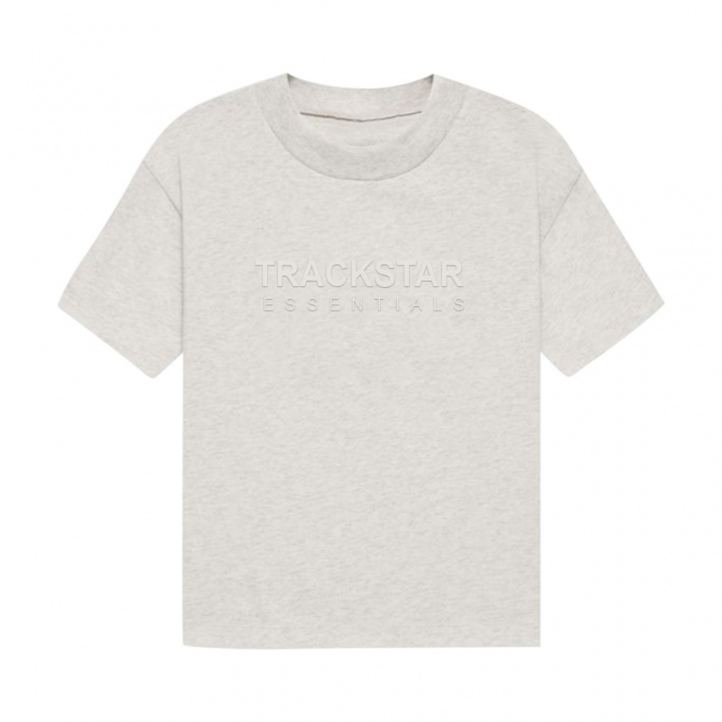 Camiseta Essentials Trackstar Gatti Gris Claro | 72BWFUOKI