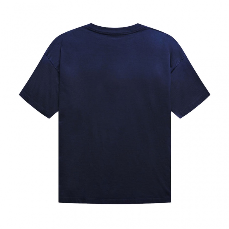 Camiseta Essentials Trackstar Lana Cashmere Azul Marino Azules | 17EMDYWBN