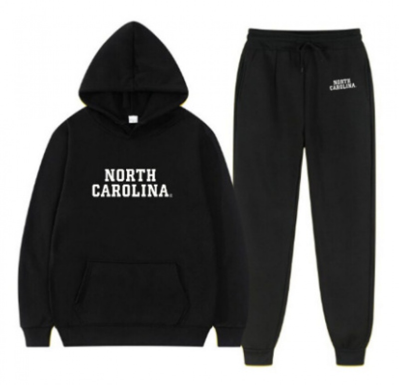 Chandals Essentials North Carolina Negras | 57WKCTNXB