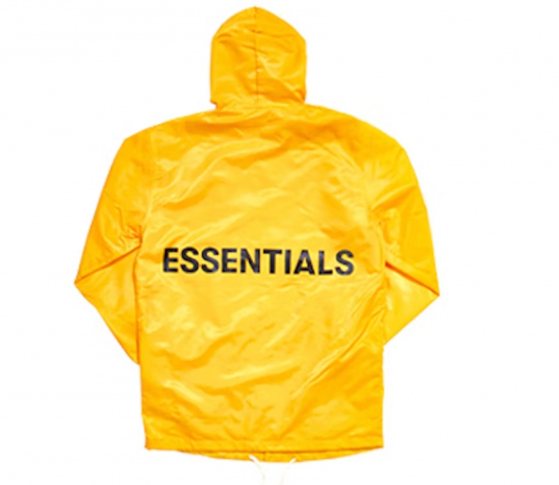 Chaquetas Essentials Fear of God Estampadas Encapuchado Coach Amarillo | 29GANIXMD