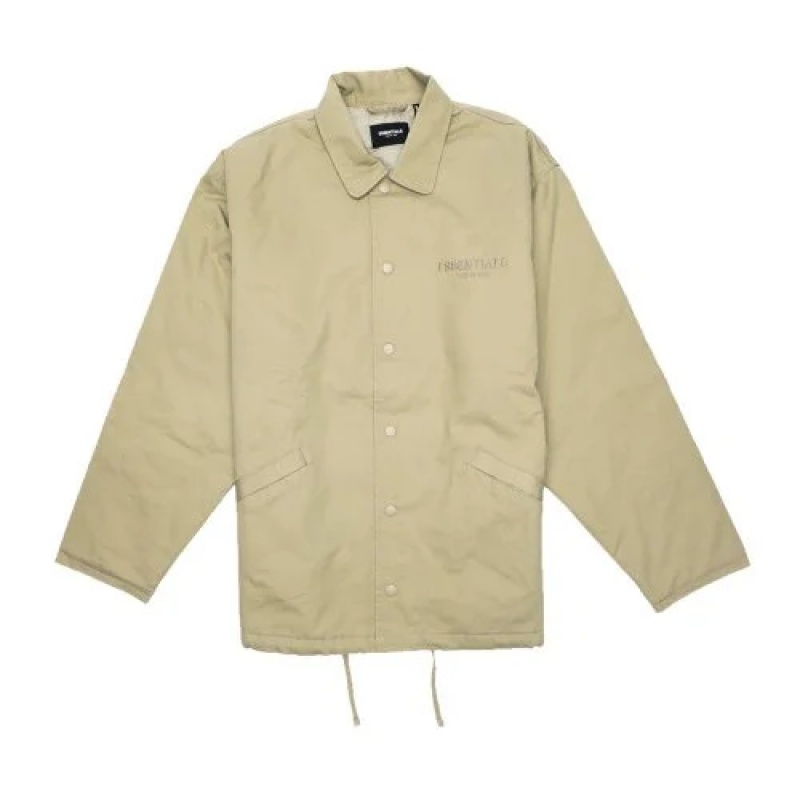 Chaquetas Essentials Fear of God Trabajo Verde Claro | 52XKFBCOP