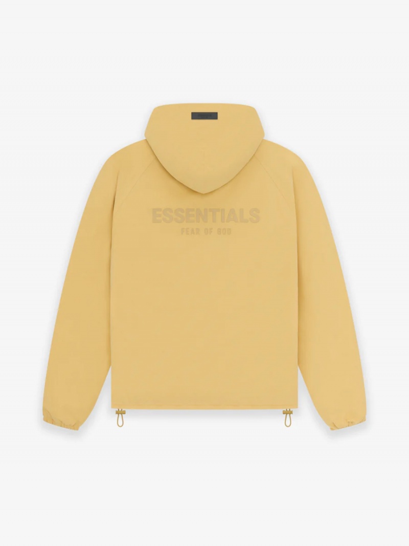 Chaquetas Essentials Fullzip Amarillo | 17DPCUYIL