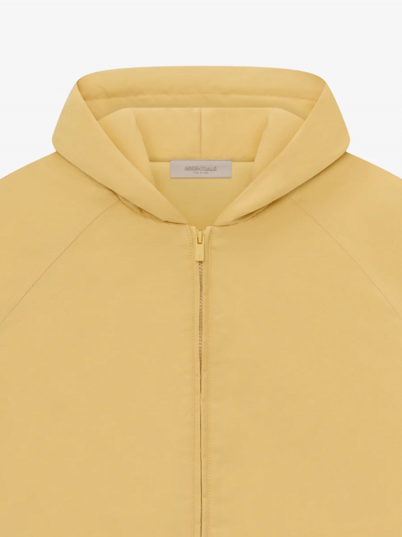 Chaquetas Essentials Fullzip Amarillo | 17DPCUYIL