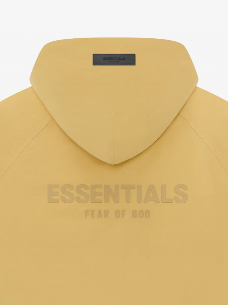 Chaquetas Essentials Fullzip Amarillo | 17DPCUYIL