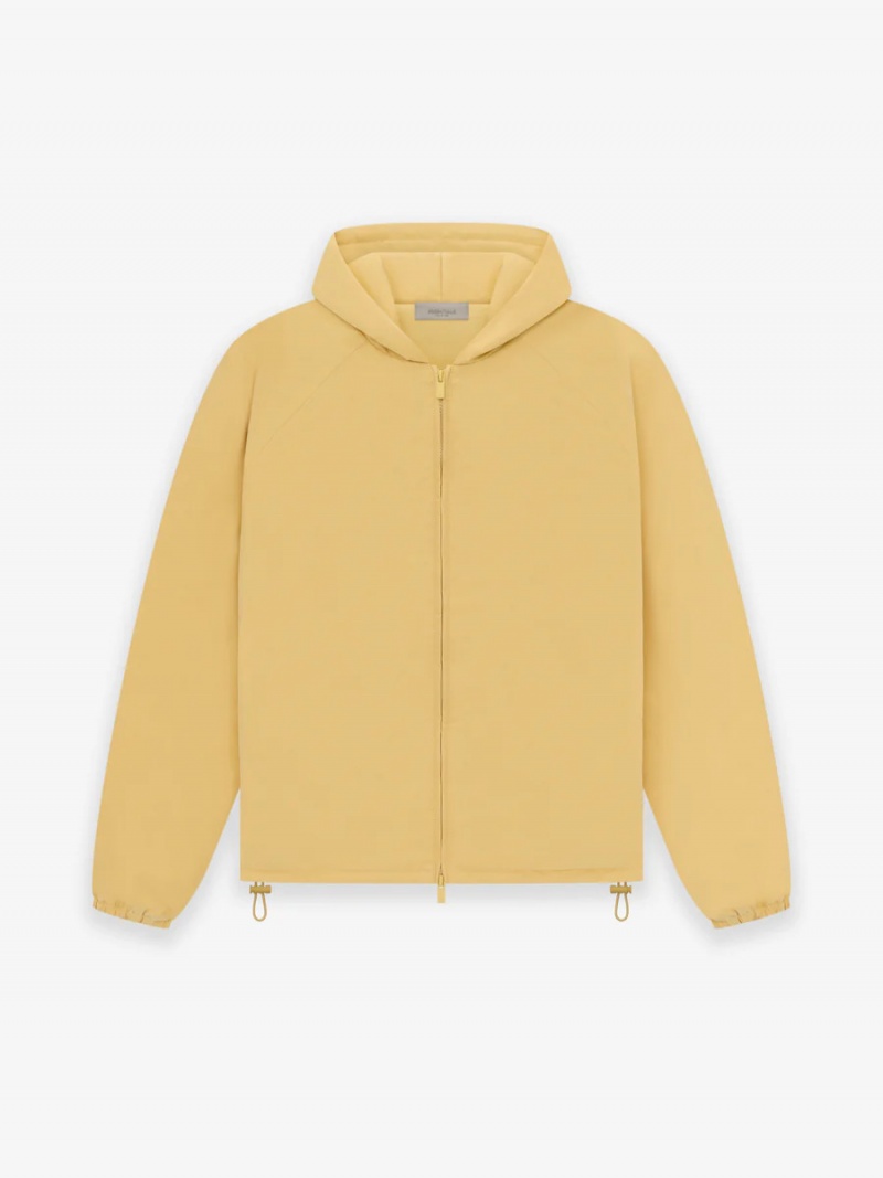 Chaquetas Essentials Fullzip Amarillo | 17DPCUYIL