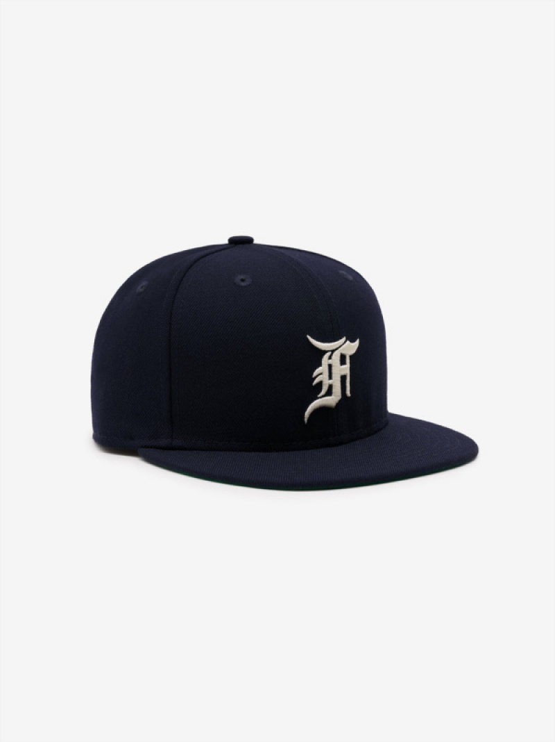 Gorra Essentials 59Fifty Fitted Azul Marino | 61RTZFHLA