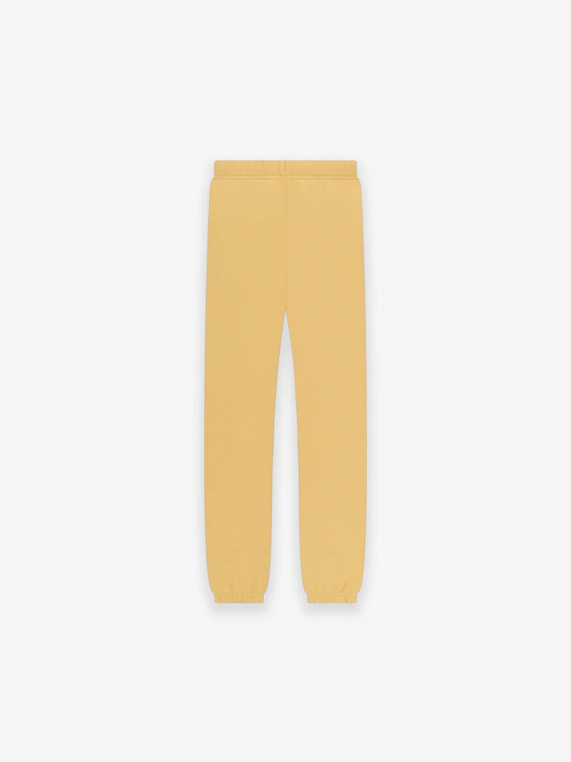 Pantalon Deportivo Essentials Light Tuscan Niños Amarillo | 90ASDHVIM