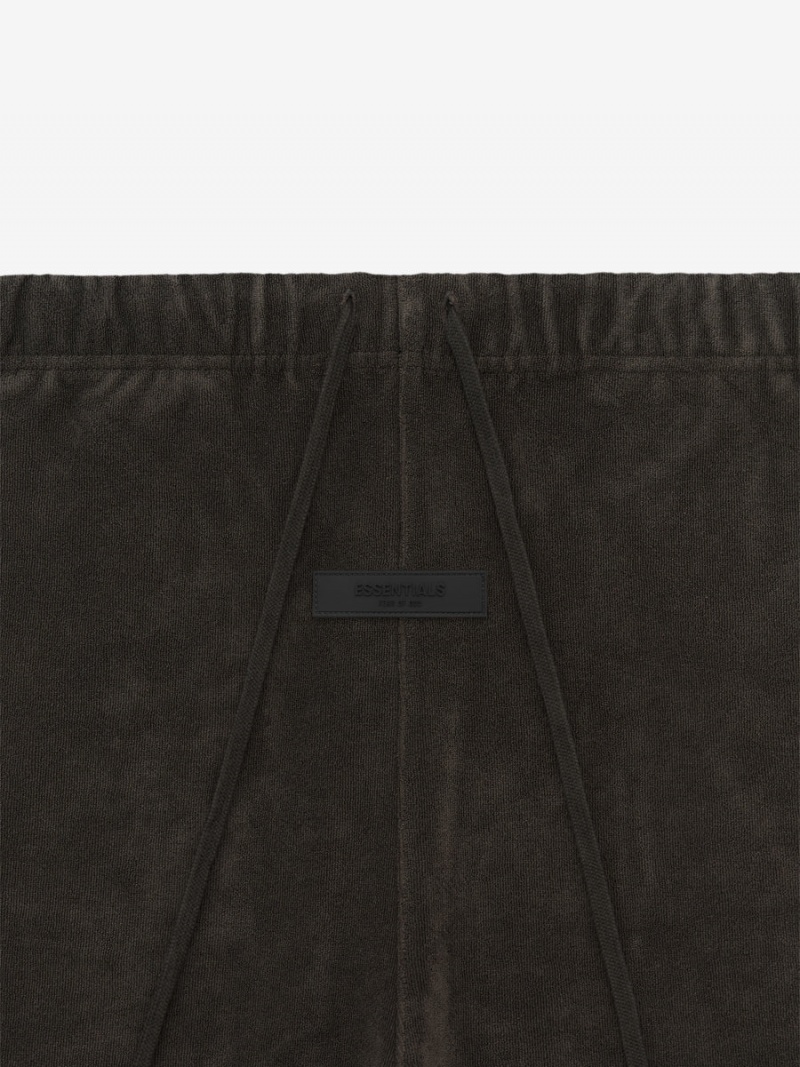 Pantalon Deportivo Essentials Relaxed Bamboo Algodon Negras | 39SQORZHT