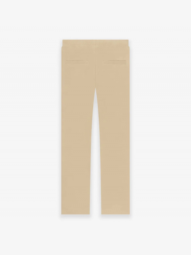 Pantalon Deportivo Essentials Relaxed Mujer Marrones | 01VKLPNDB