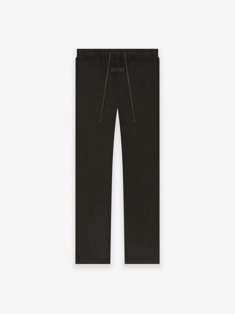 Pantalon Deportivo Essentials Relaxed Trouser Mujer Negras | 19AQPLFMO