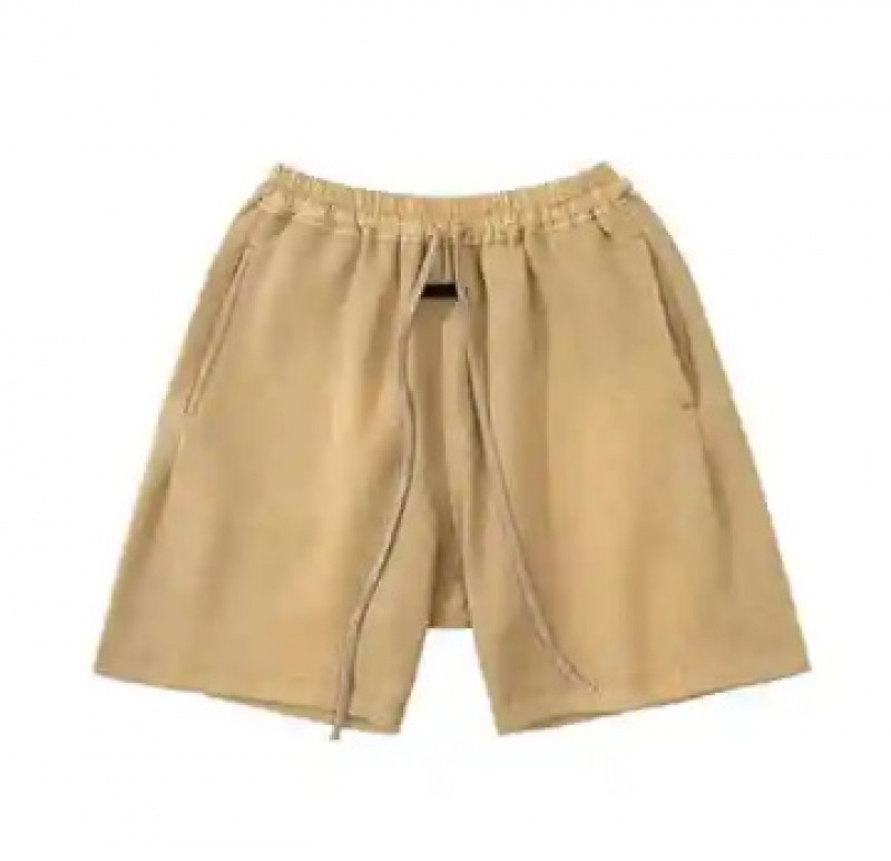 Short Essentials 7th Colección Thick Algodon Streetwear Beige | 04STHGPJN