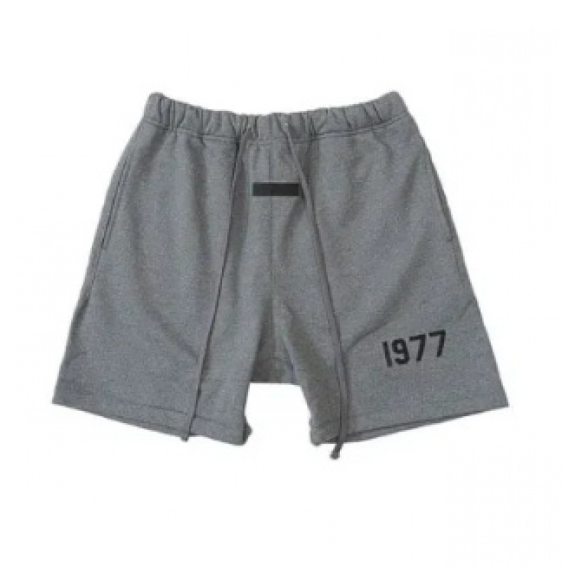 Short Essentials 8th Colección 1977 Flocking Letter Gris | 53UTWOYDB