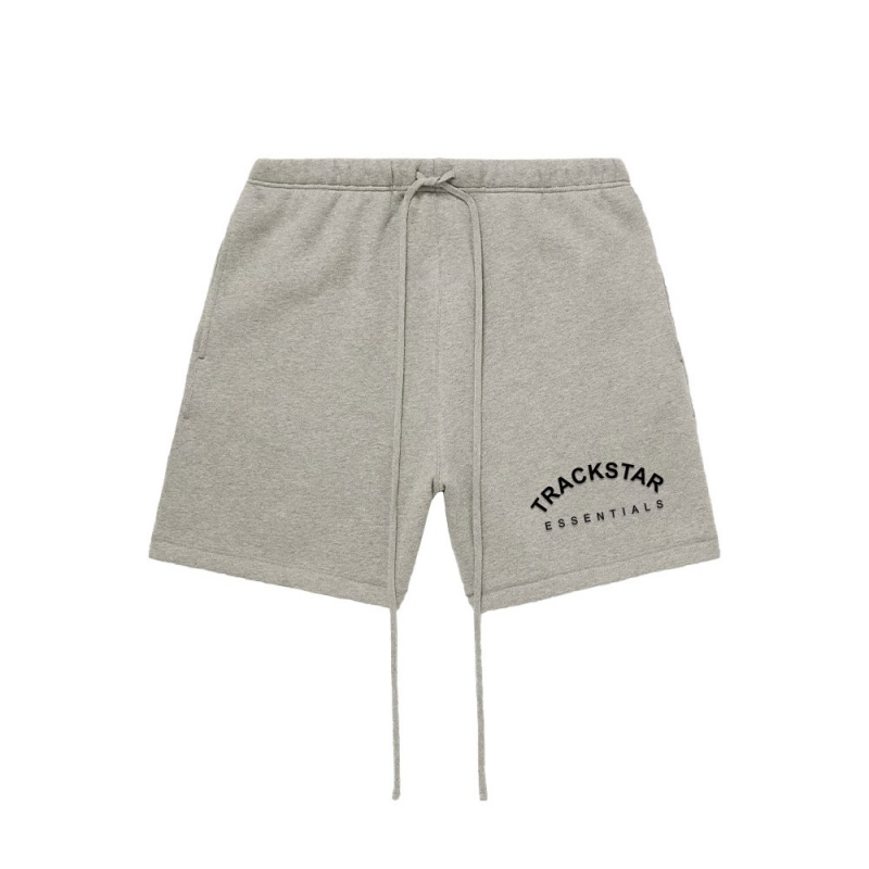 Short Essentials Trackstar Algodon Gray | 23IADMGPX