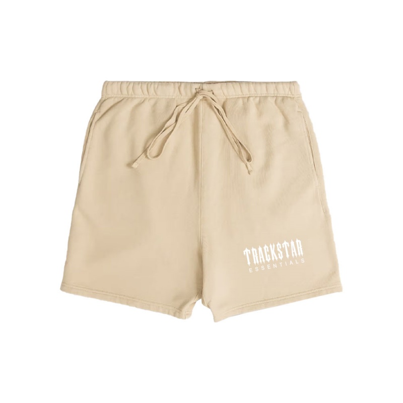 Short Essentials Trackstar Beige/White | 39EPLAZXK