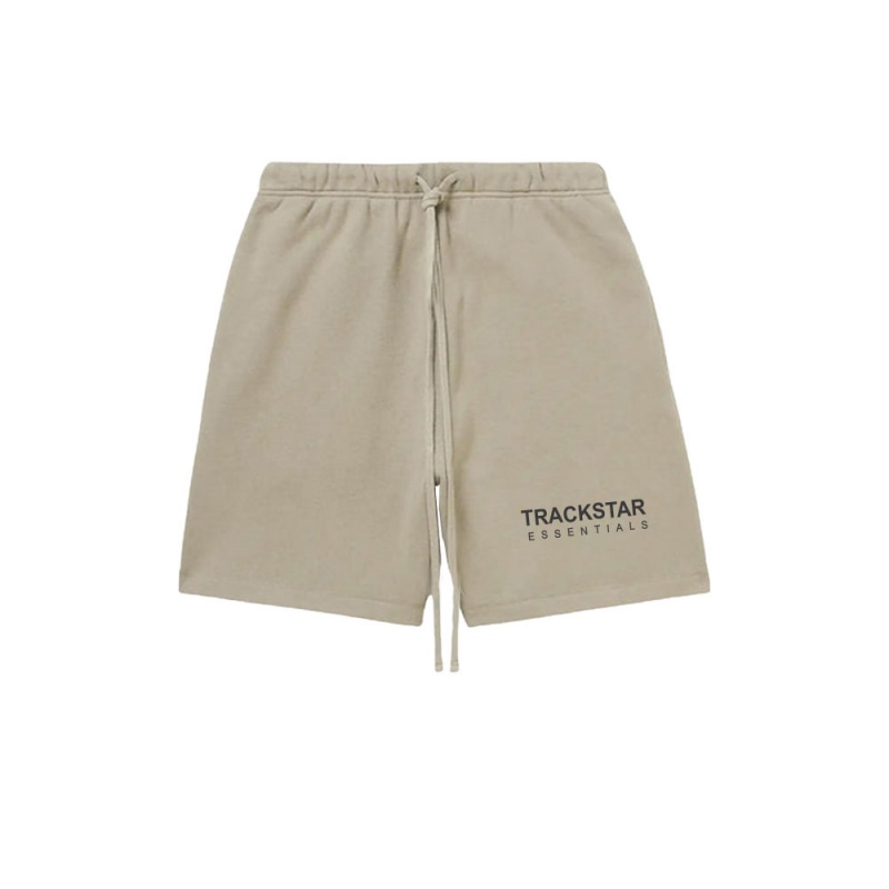 Short Essentials Trackstar London Black Logo Lounge Marrones | 13AXQMNKJ