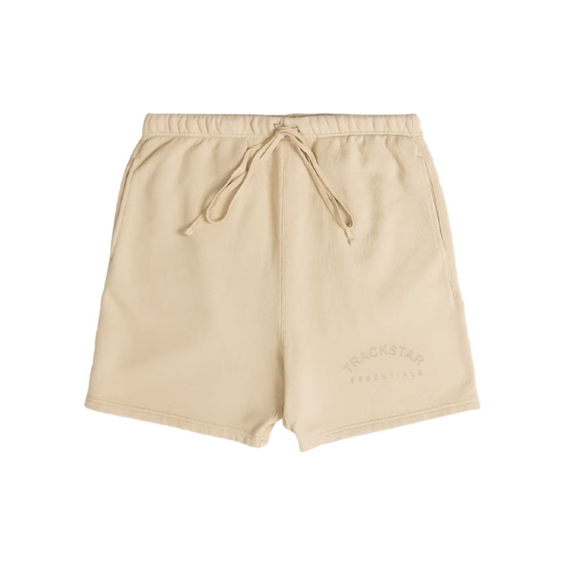 Short Essentials Trackstar London Pocket Sweat Beige | 09KLQDZCS