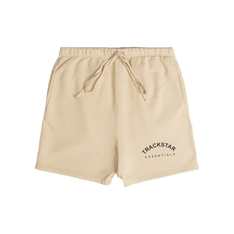 Short Essentials Trackstar London Printed Beige | 69OMPRJBI