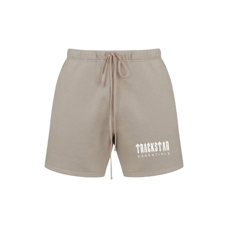 Short Essentials Trackstar Premium Gatti Marrones | 27ILMYTWD