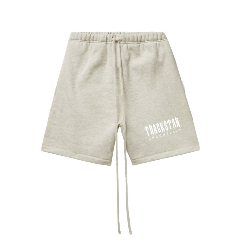 Short Essentials Trackstar Premium Grey/White | 20XICHALE