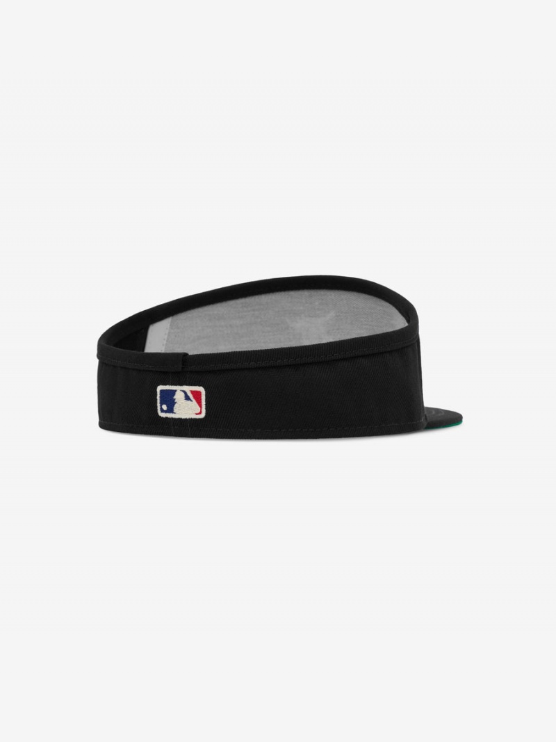 Sombrero Essentials Fitted Visor Negras | 90NURZLGJ