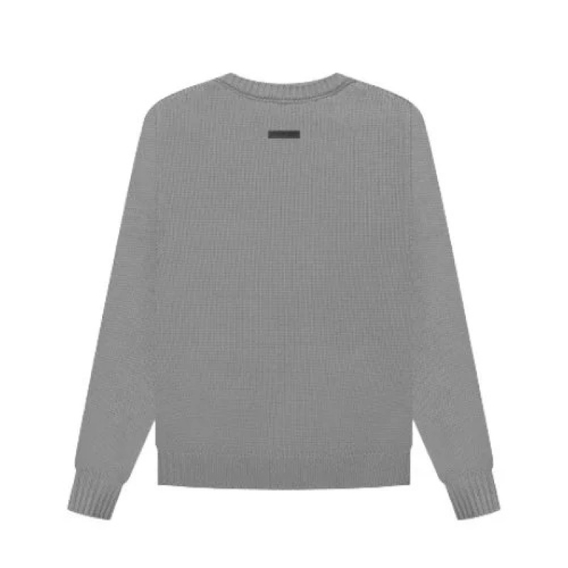 Sudadera Essentials Fear Of God Overlapped Gray | 42SDXLHZR