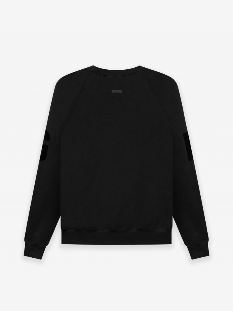 Sudadera Essentials Fear of God Crewneck Negras | 16ZNMDOIX