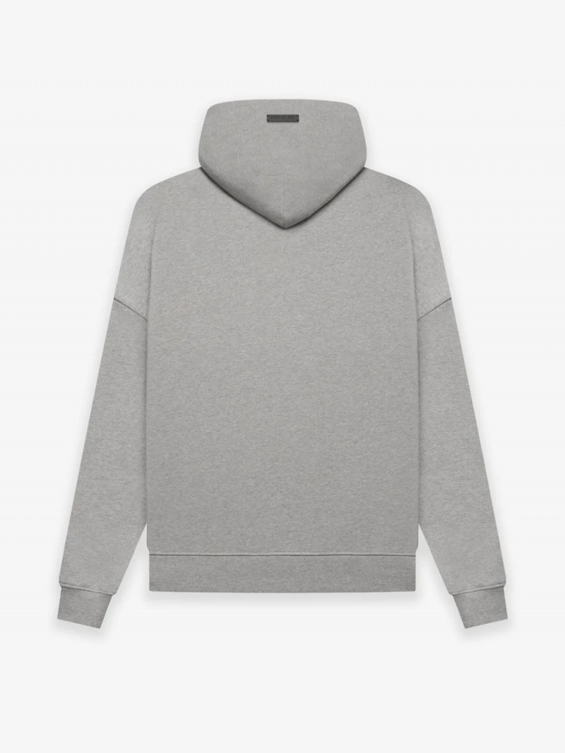 Sudadera con Capucha Essentials Eternal Fleece Zip Warm Gris | 08ALTSFCW