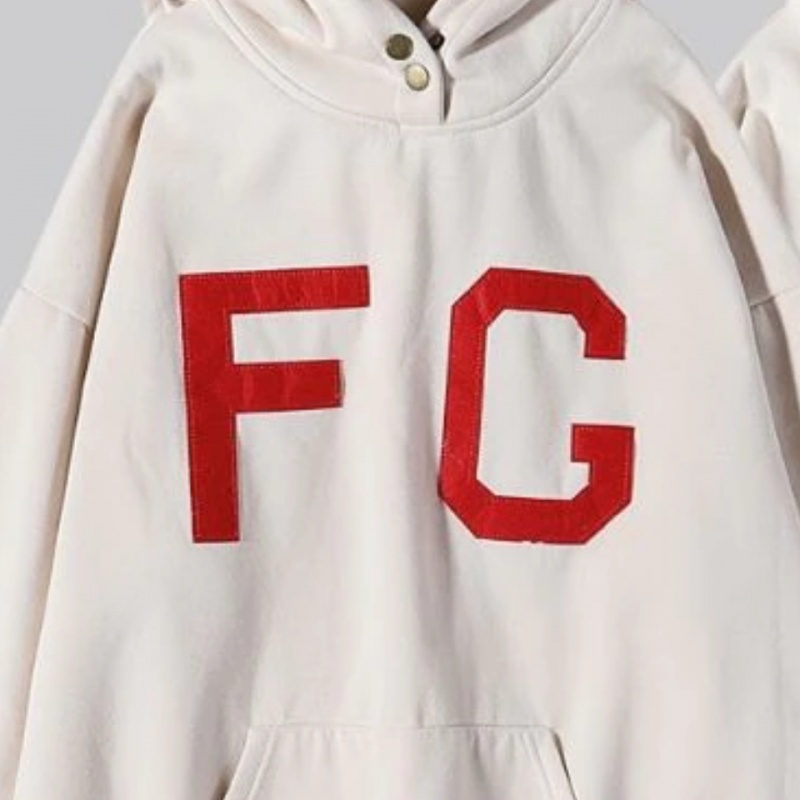 Sudadera con Capucha Essentials FG Blancas | 68CXGAOEN