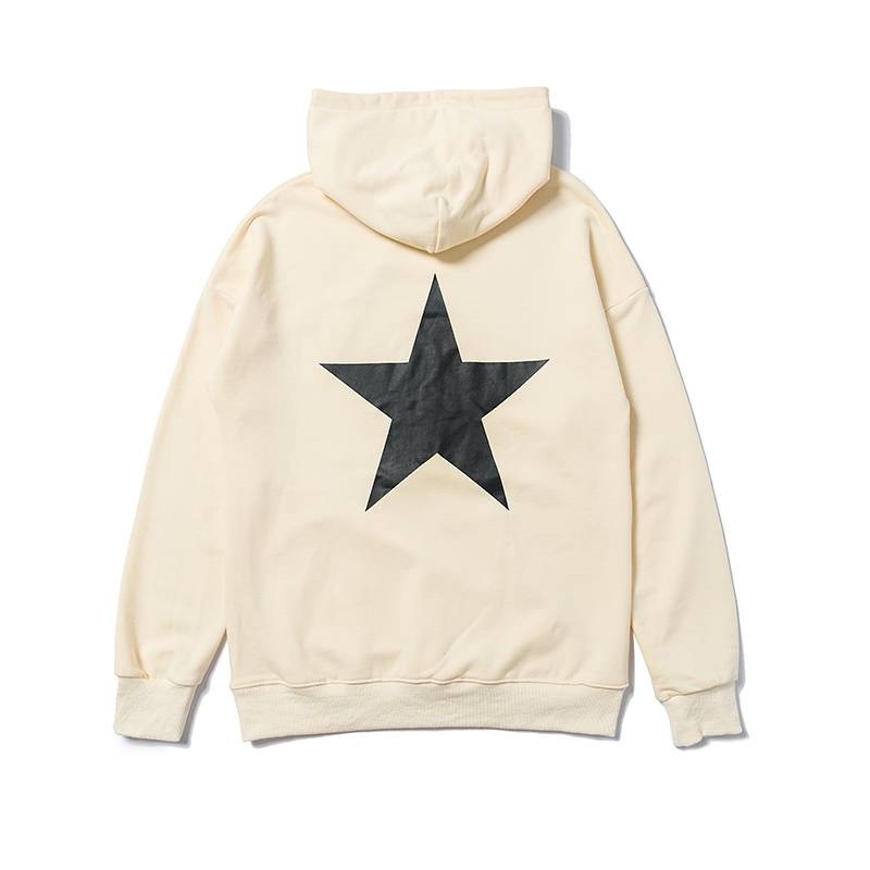 Sudadera con Capucha Essentials Fear Of God Star Beige | 94PZKGVQC